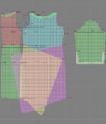 2340 - Kleid mit dekorativem Rockteil – Bild 3