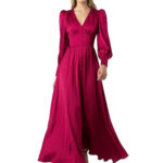 Maxikleid mit Dekoknöpfen