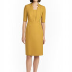 Kleid mit dekorativem Revers