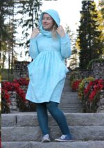 4092 - Tunika mit Taschen und Kapuze – Bild 4