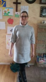 4412 - Kleid mit Stehkragen – Bild 8