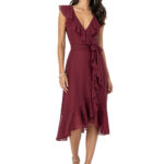 Kleid mit Volants