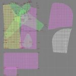 4587 - Hoodiekleid mit Kapuze – Bild 3