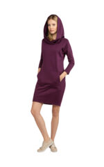 Hoodiekleid mit Kapuze