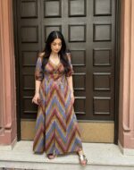 2398 - Платье с декоративными петлями — изображение 4