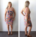 4932 - Trägerkleid in Midilänge – Bild 5