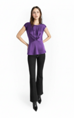 2534 - Блузка со складками