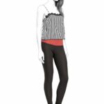 Legginshose mit breitem Bund