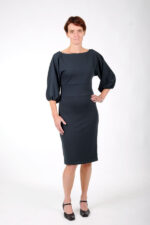 4079 - Платье с широким рукавом — изображение 4