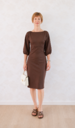 4079 - Kleid mit ausgefallenem Ballonärmel – Bild 13