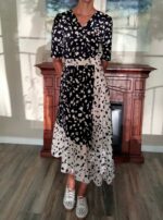 2538 - Asymmetrisches Kleid – Bild 4