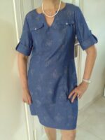 4568 - Kleid mit Passe – Bild 6