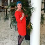 4568 - Kleid mit Passe – Bild 5