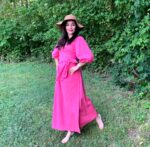 2168 - Kleid mit voluminösen Ärmel – Bild 4