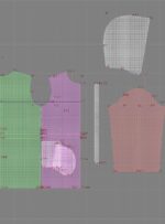 2521 - Doppelseitige Windjacke – Bild 3