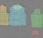 2537 - Bluse mit Schulterfalten – Bild 3