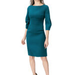 Kleid mit dekorativem Ärmel