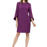 Kleid mit Ziermanschetten