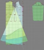 4948 - Zweilagiges Kleid – Bild 4