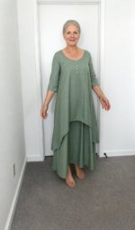 4948 - Zweilagiges Kleid – Bild 4
