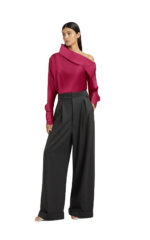 2624 – Блузка с открытым плечом