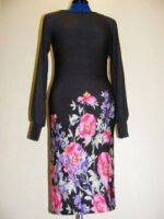 4085 - Kleid mit Chiffon-Ärmeln – Bild 7