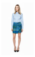 4335 – Юбка c запахом