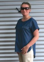 4562 - Einfache Bluse – Bild 5