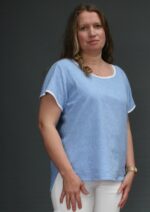 4562 - Einfache Bluse – Bild 4