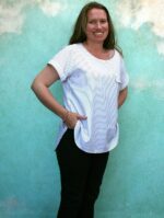 4562 - Einfache Bluse – Bild 6