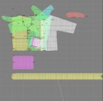 2036 - Kurzmantel mit schrägem Revers – Bild 3