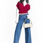 Bluse mit Einteiliger Manschette