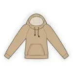 Kapuzensweatshirt mit Raglanärmel