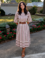 2348 - Kleid mit luftigen Ärmeln – Bild 7