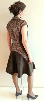 4437 - Kurzärmelkleid – Bild 10