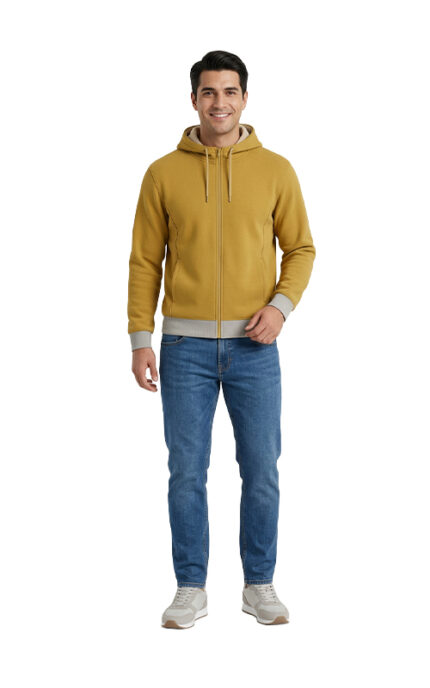 Herrenjacke mit Kapuze