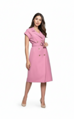 Kleid mit angesetztem Ärmel