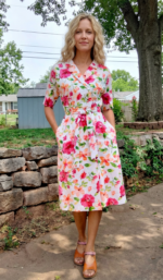 2146 - Kleid mit angesetztem Ärmel – Bild 5