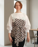 2382 - Блузка двухцветная — изображение 5