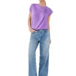 Bluse mit Schulterfalten Schnittmuster