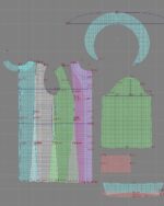 2771 - Hemdblusenkleid mit Rüschen – Bild 3