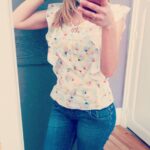 4261 - Bluse mit Volant – Bild 11