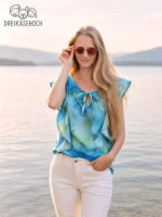 4261 - Bluse mit Volant – Bild 7