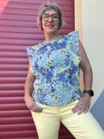 4261 - Bluse mit Volant – Bild 13