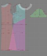 2509 - A-Linien Kleid – Bild 3