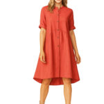 4918 - Sommerkleid mit ausgestellter Silhouette