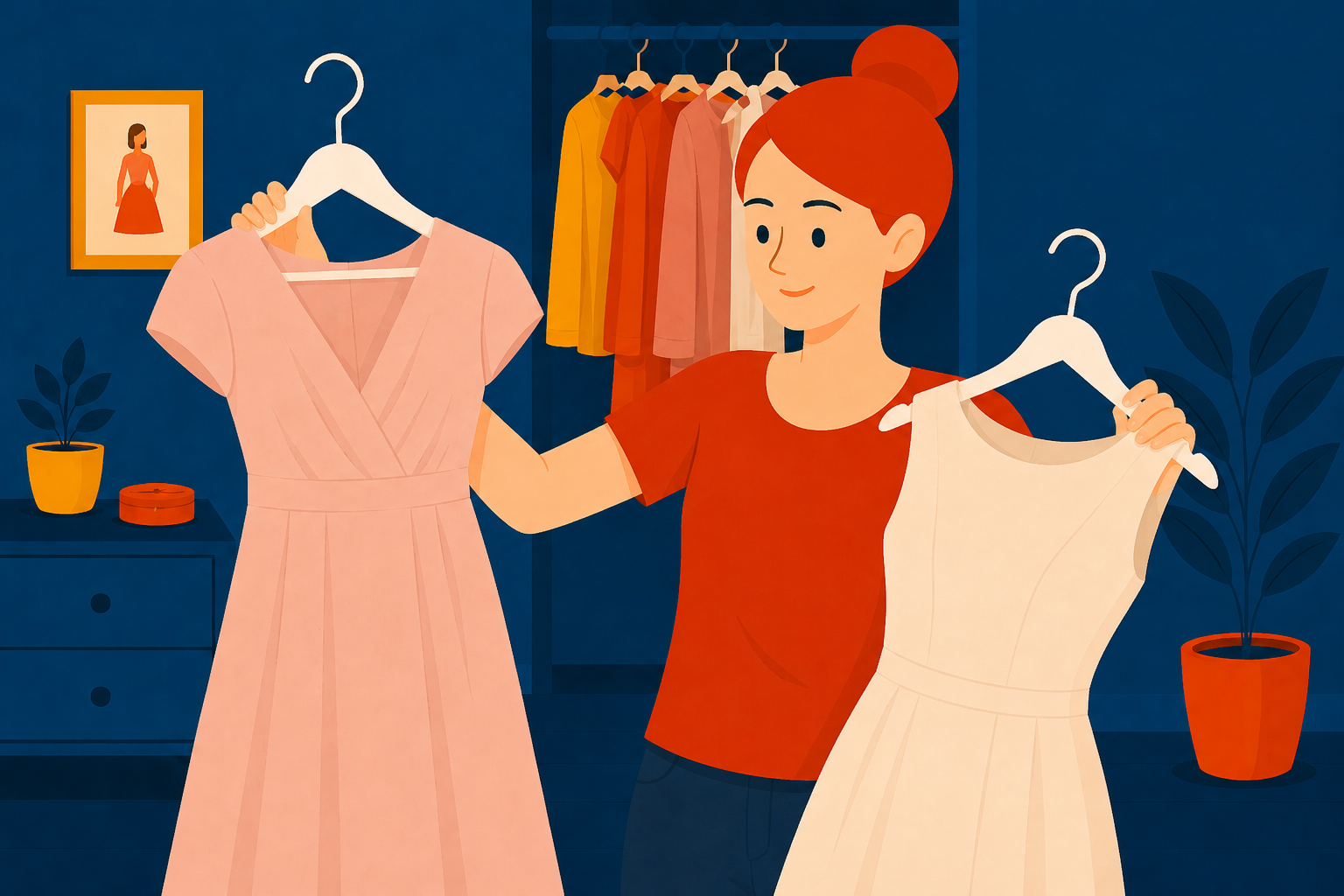 Kleid-Schnittmuster