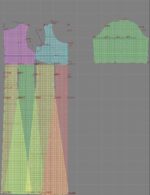 Technische Zeichnung Schnittmuster