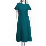 2650 - Kleid mit Volantärmeln