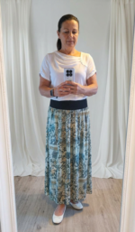 2830 - T-Shirt mit Falten – Bild 5